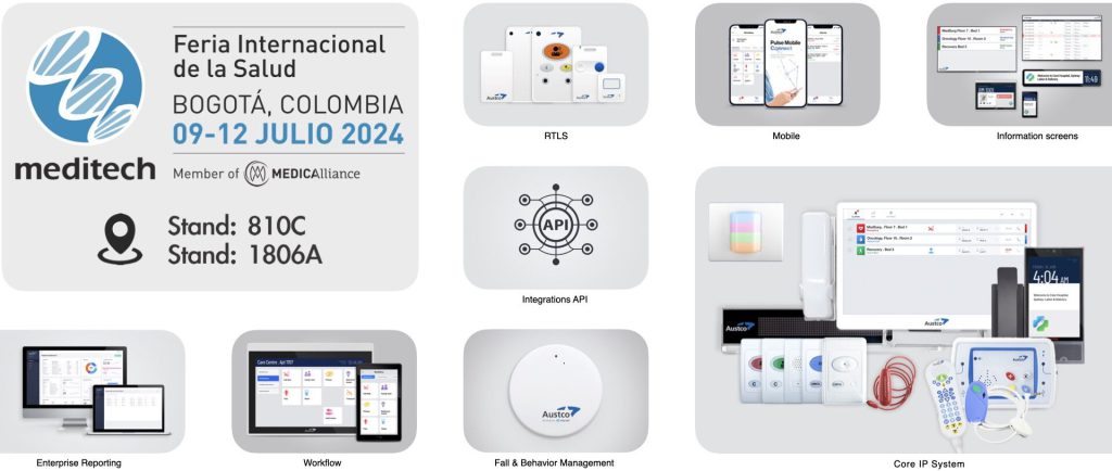 Visit Austco at Meditech 2024, 9-12 July in Bogotá, Colombia